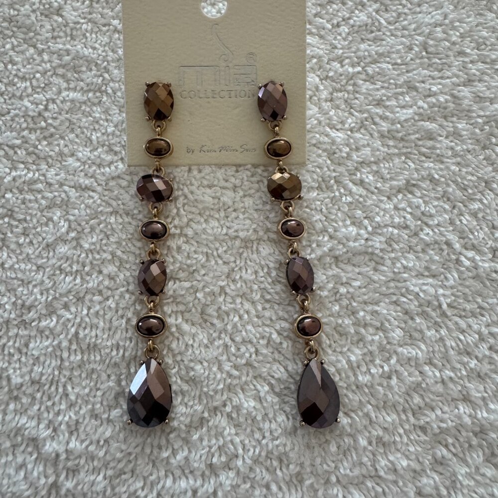 STATEMENT MACY CLEMENT EARRINGS N22 - Picture 3 of 6